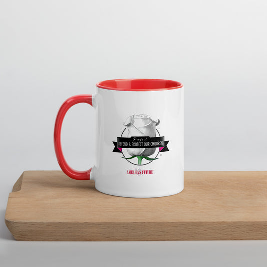 Project Defend & Protect Our Children - Mug with Color Inside