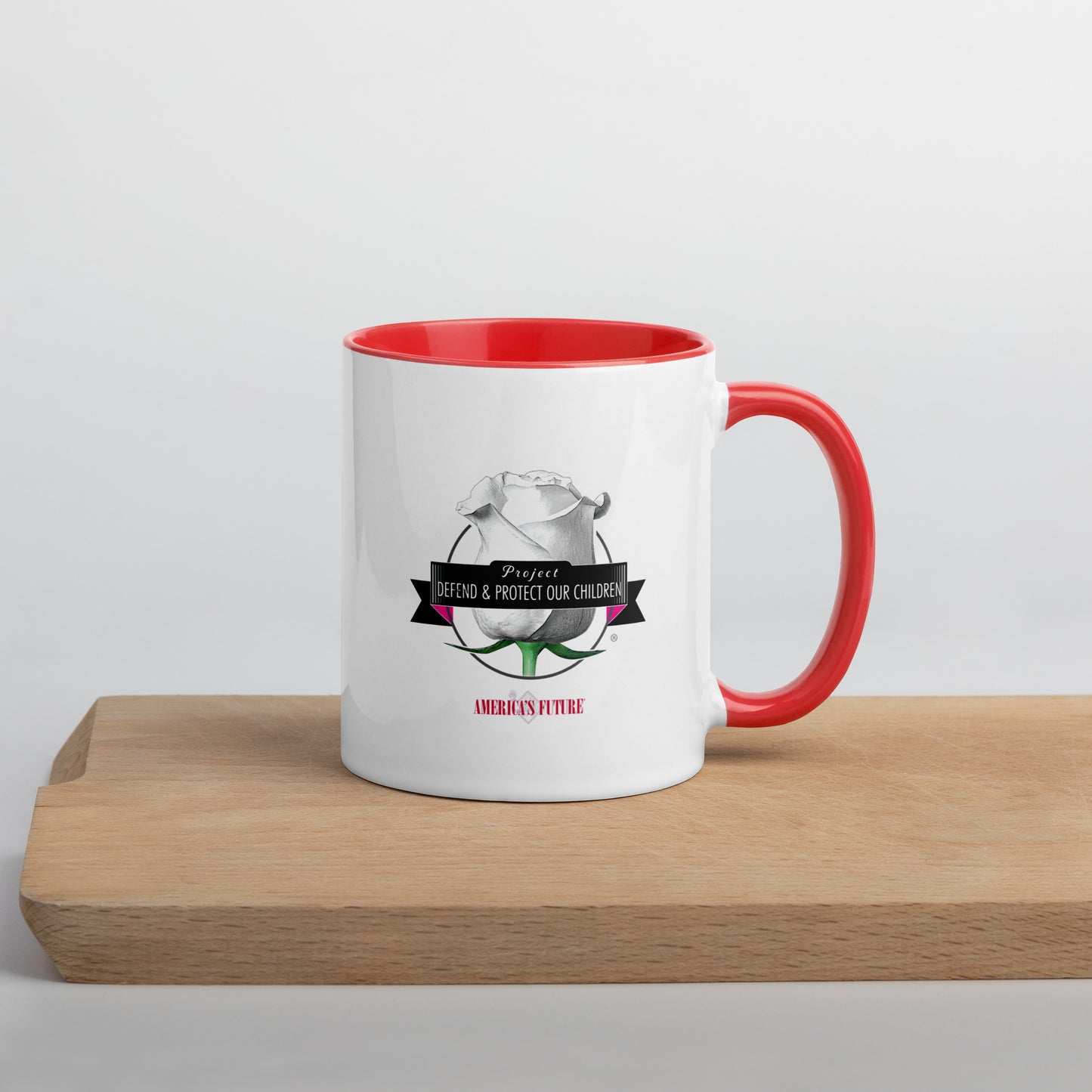 Project Defend & Protect Our Children - Mug with Color Inside