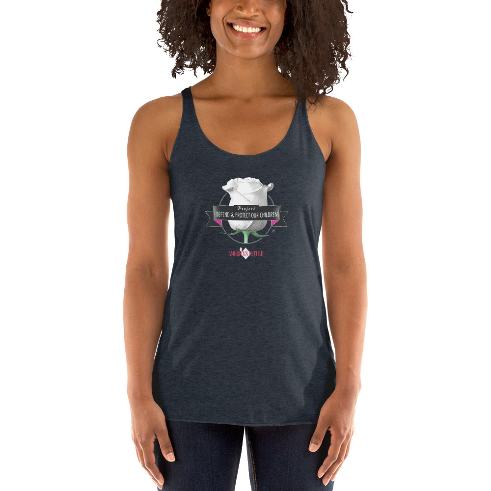 Project Defend & Protect Our Children - Women's Racerback Tank
